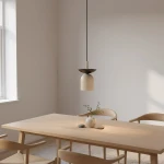 Ego lampa wisząca 1xE14 czarna/mokka 1612/1