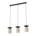 Ego lampa wisząca 3xE14 czarna/mokka 1612/3
