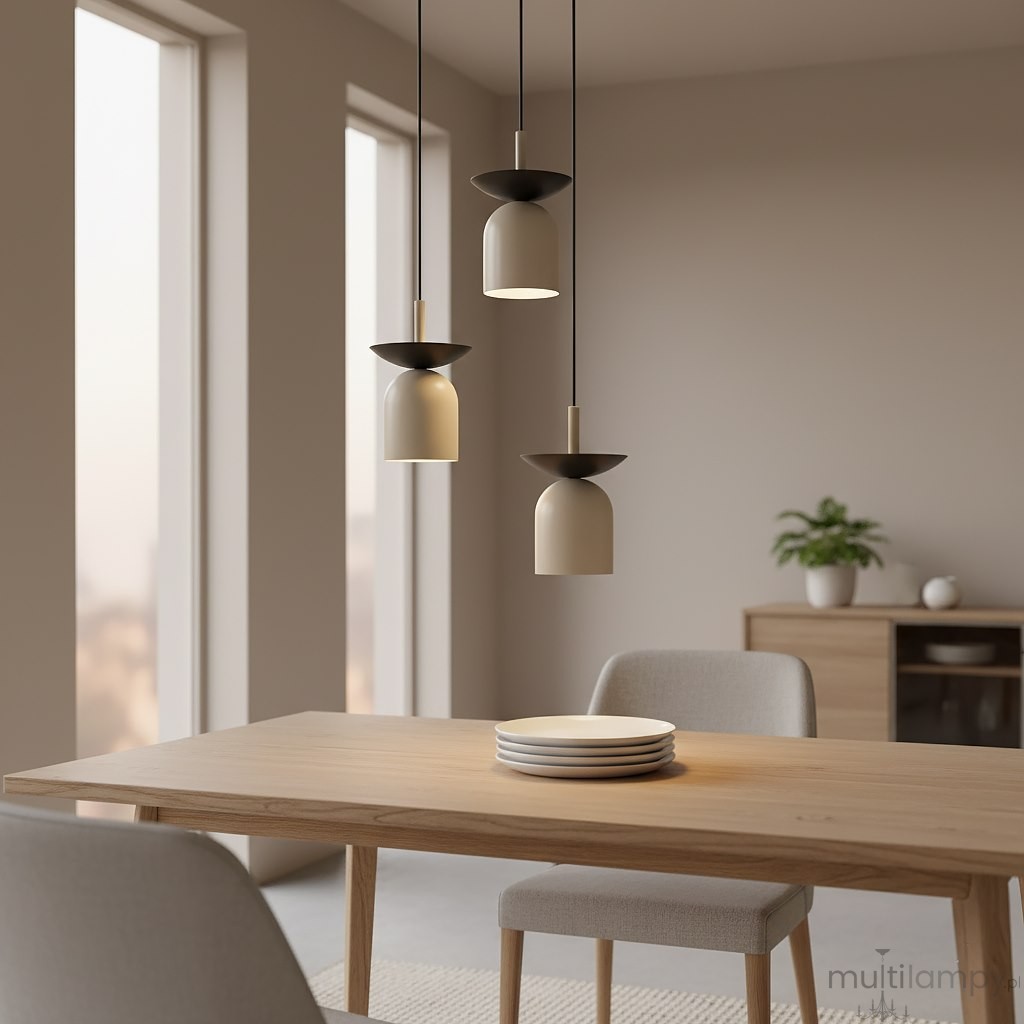 Ego lampa wisząca 3xE14 czarna/mokka 1612/3PREM