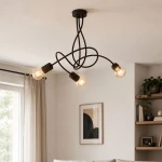 Colette lampa wisząca 3xE27 brązowa 62696