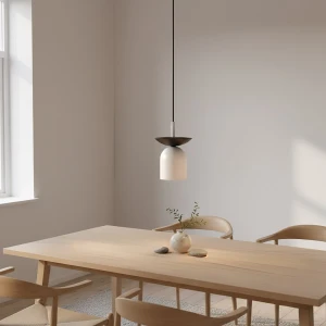 Ego lampa wisząca 1xE14 czarna/biały 1613/1