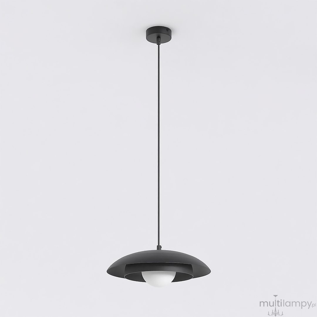 Skin lampa wisząca 1xG9 czarna 1603/1