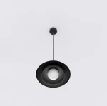 Skin lampa wisząca 1xG9 czarna 1603/1
