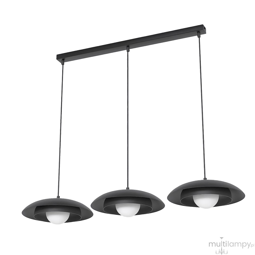 Skin lampa wisząca 3xG9 czarna 1603/3