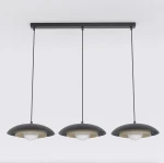 Skin lampa wisząca 3xG9 czarna/mokka 1604/3