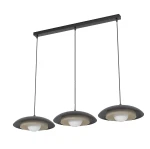 Skin lampa wisząca 3xG9 czarna/mokka 1604/3