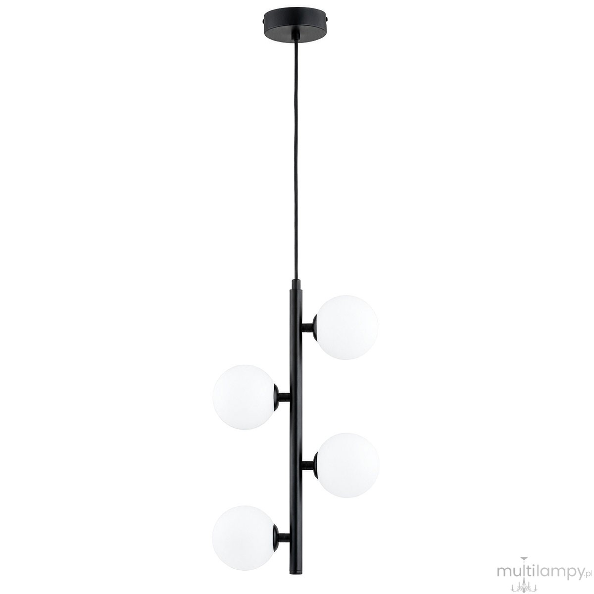 Anri lampa wisząca 4xG9 czarna 63447