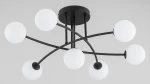Lavinia lampa sufitowa 7xE27 czarna 63440