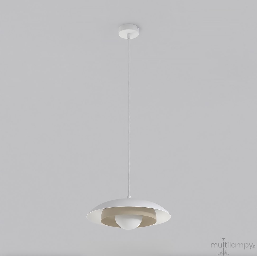 Skin lampa wisząca 1xG9 biała/mokka 1605/1