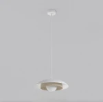Skin lampa wisząca 1xG9 biała/mokka 1605/1