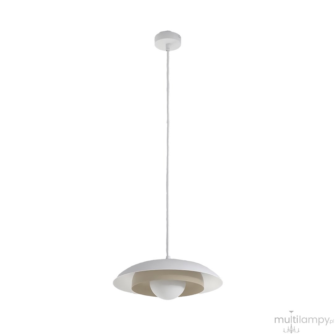 Skin lampa wisząca 1xG9 biała/mokka 1605/1