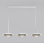 Skin lampa wisząca 3xG9 biała/mokka 1605/3