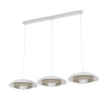 Skin lampa wisząca 3xG9 biała/mokka 1605/3