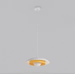Skin lampa wisząca 1xG9 biała/pomarańcz 1606/1