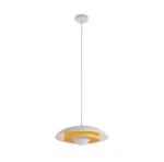 Skin lampa wisząca 1xG9 biała/pomarańcz 1606/1