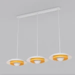 Skin lampa wisząca 3xG9 biała/pomarańcz 1606/3