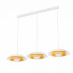 Skin lampa wisząca 3xG9 biała/pomarańcz 1606/3