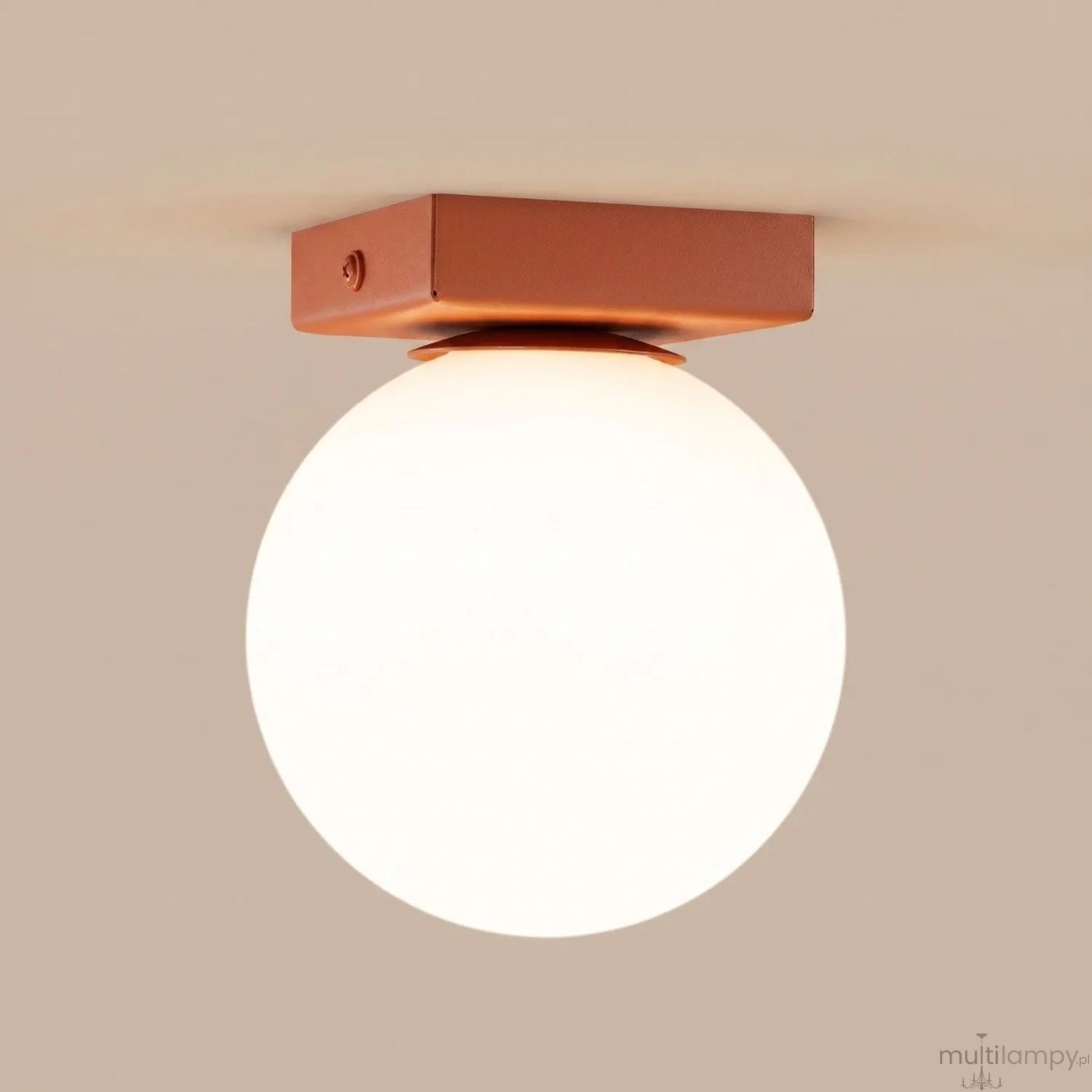 Yoli lampa sufitowa G9 ochra czerwona SL.2244