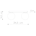 Yoli lampa sufitowa 2xG9 ultramaryna SL.2257