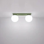 Yoli lampa sufitowa 2xG9 zielona oliwka SL.2263