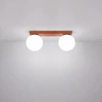 Yoli lampa sufitowa 2xG9 ochra czerwona SL.2245