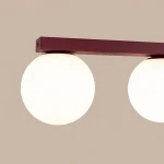 Yoli lampa sufitowa 4xG9 burgund SL.2253