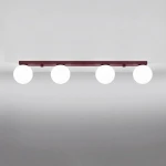 Yoli lampa sufitowa 4xG9 burgund SL.2253