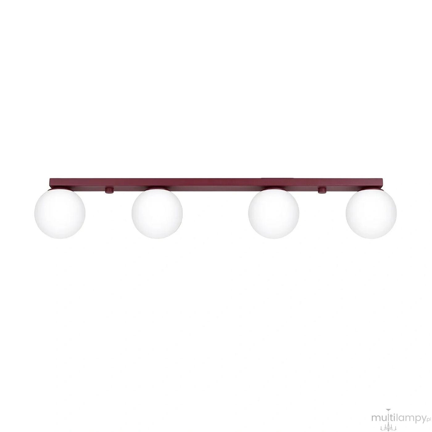 Yoli lampa sufitowa 4xG9 burgund SL.2253