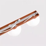 Yoli lampa sufitowa 4xG9 ochra czerwona SL.2247