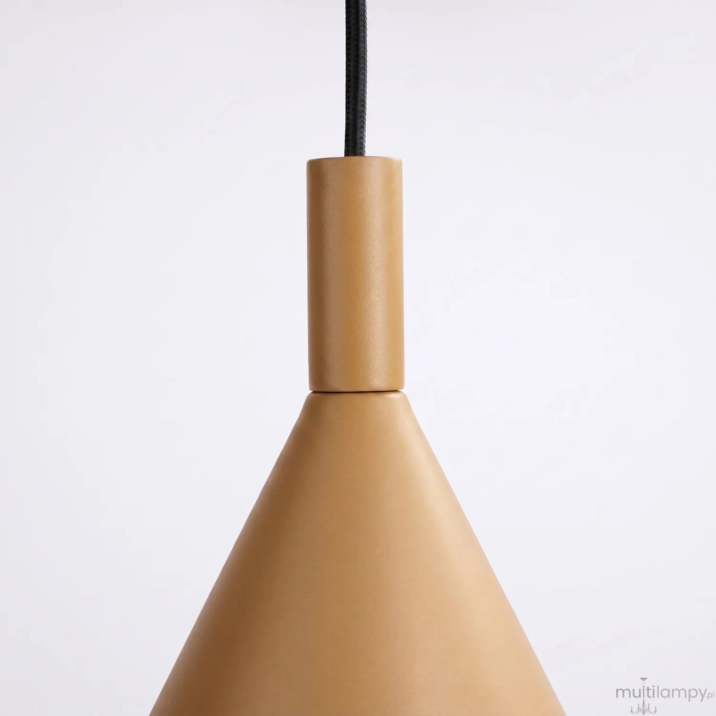 Nox D25 lampa wisząca E27 złota SL.2523