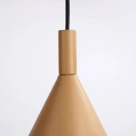 Nox D25 lampa wisząca E27 złota SL.2523