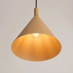 Nox D25 lampa wisząca E27 złota SL.2523