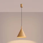 Nox D25 lampa wisząca E27 złota SL.2523