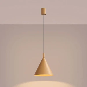 Nox D25 lampa wisząca E27 złota SL.2523