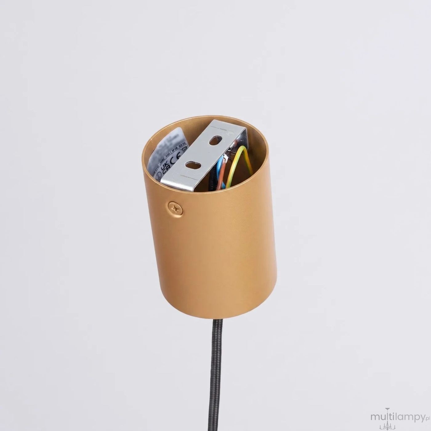 Nox D40 lampa wisząca E27 złota SL.2538