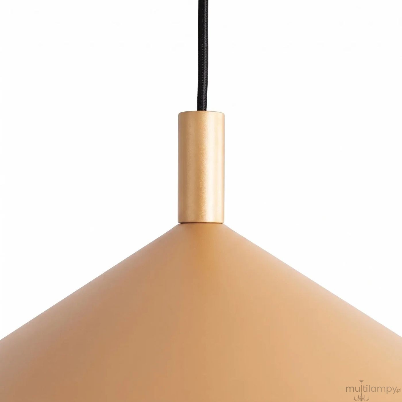 Nox D40 lampa wisząca E27 złota SL.2538