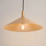 Nox D40 lampa wisząca E27 złota SL.2538