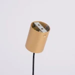 Nox 4L lampa wisząca 4xE14 złota SL.2553