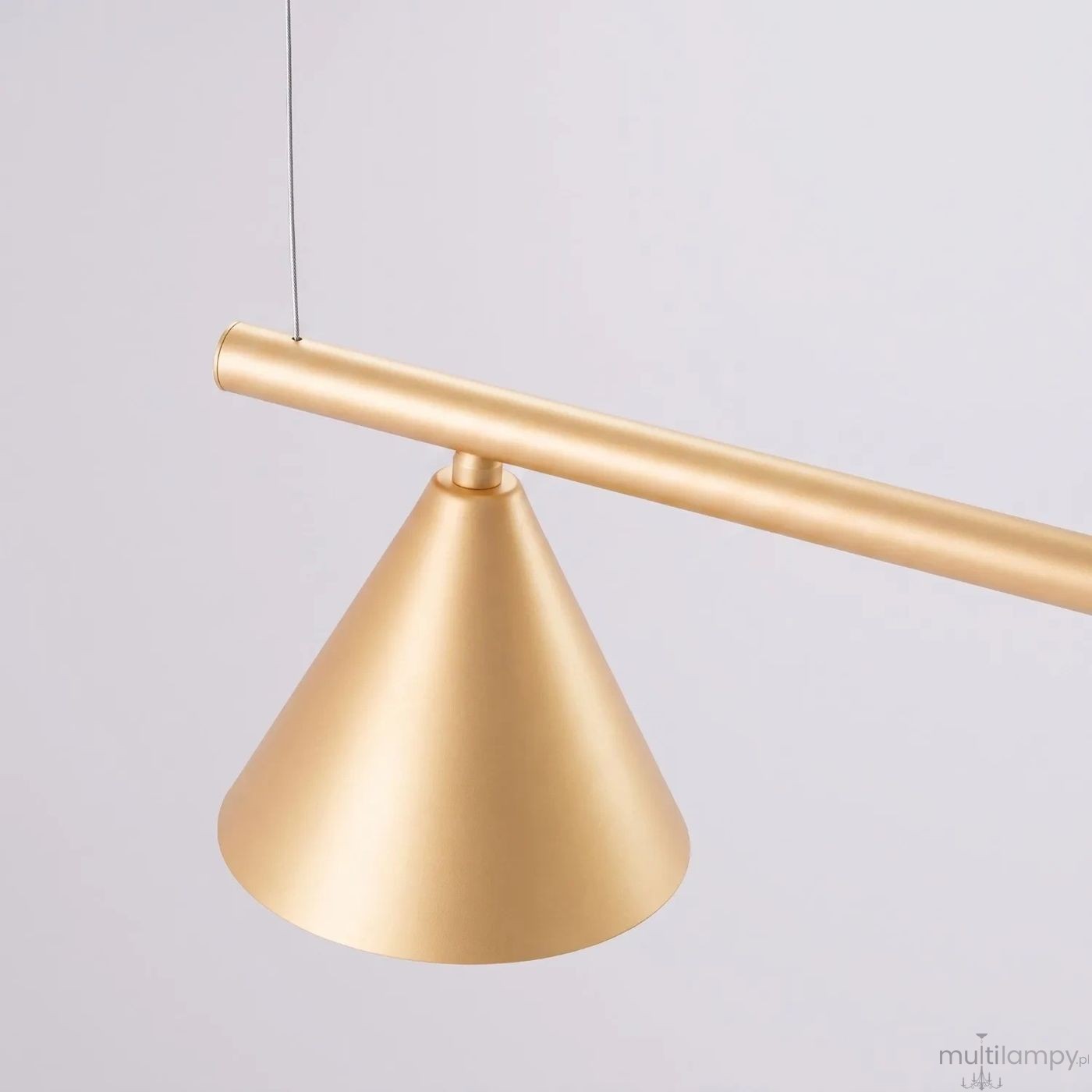 Nox 4L lampa wisząca 4xE14 złota SL.2553