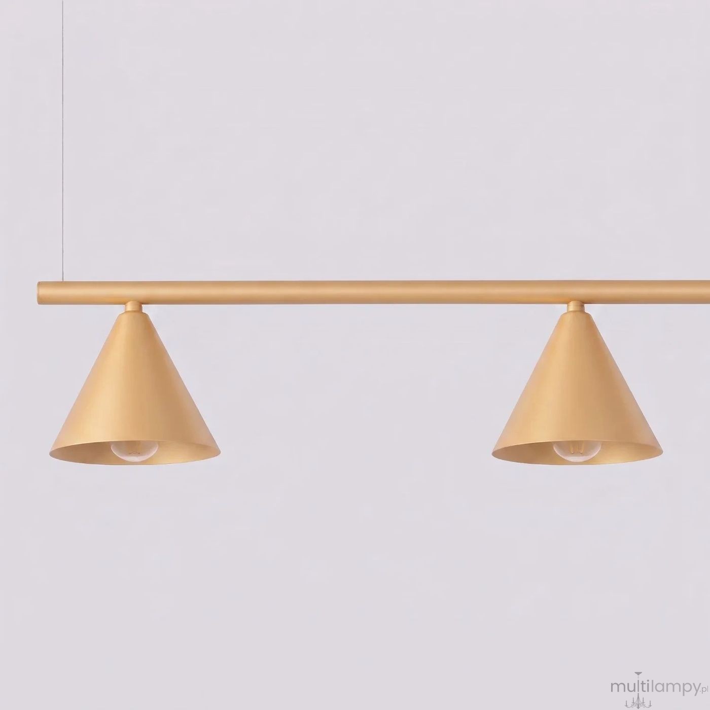 Nox 4L lampa wisząca 4xE14 złota SL.2553