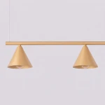 Nox 4L lampa wisząca 4xE14 złota SL.2553
