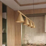 Nox 4L lampa wisząca 4xE14 złota SL.2553
