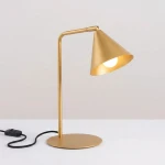 Nox lampa biurkowa E14 złota SL.2568