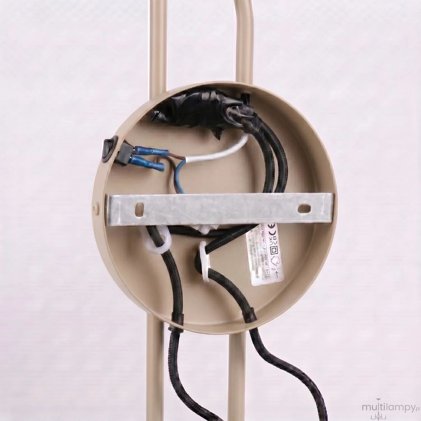 Nox kinkiet 2xE14 taupe SL.2512