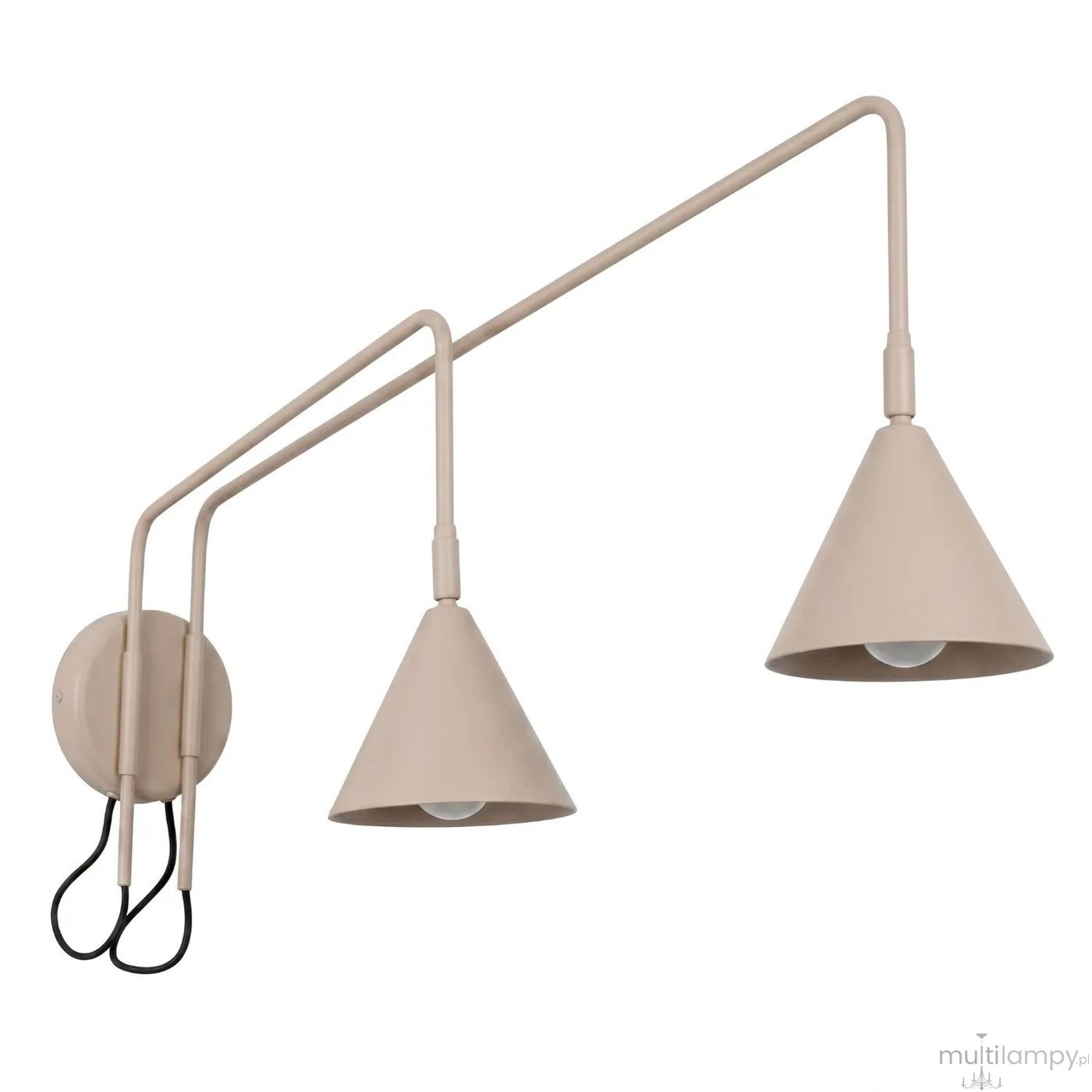 Nox kinkiet 2xE14 taupe SL.2512