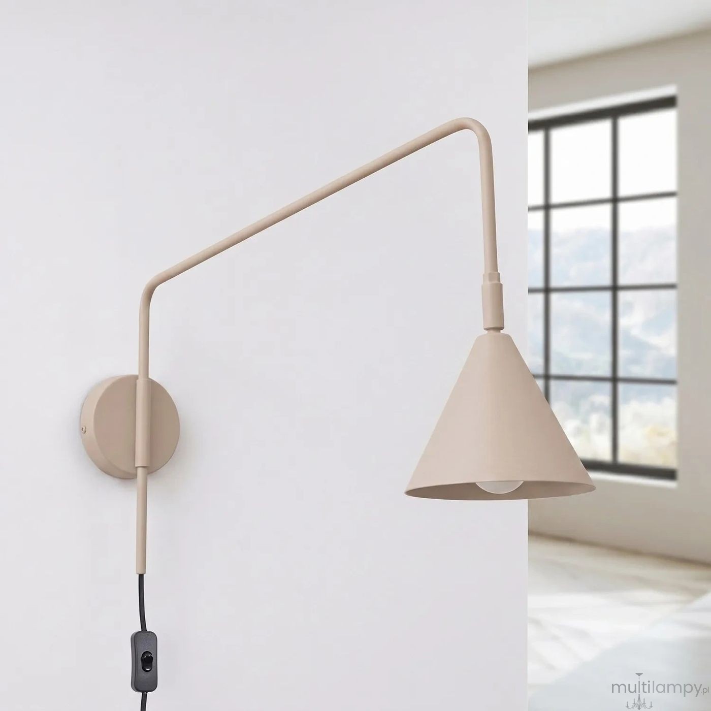 Nox kinkiet E14 taupe SL.2288