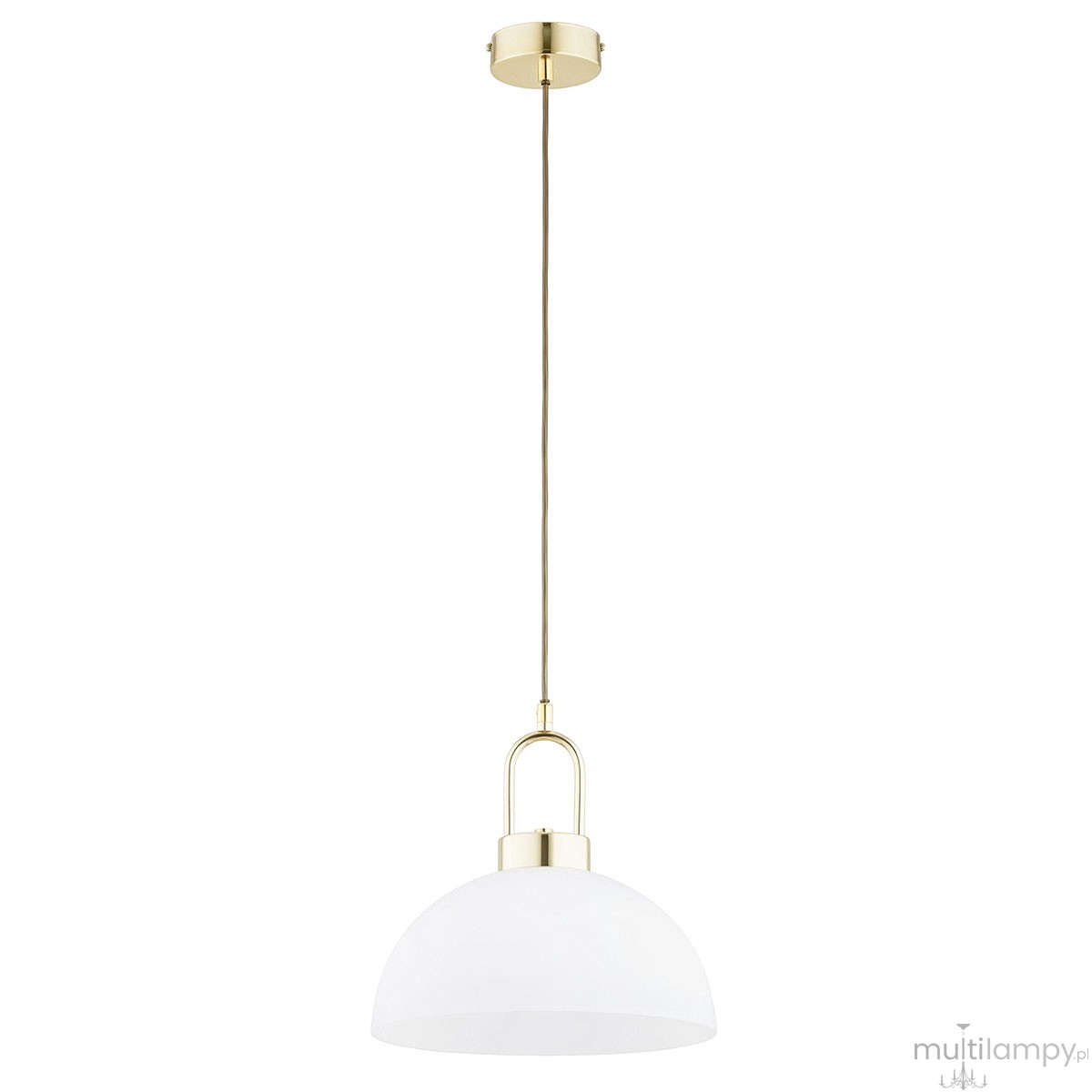 Favorite Glass lampa wisząca 1xE27 złota 61726