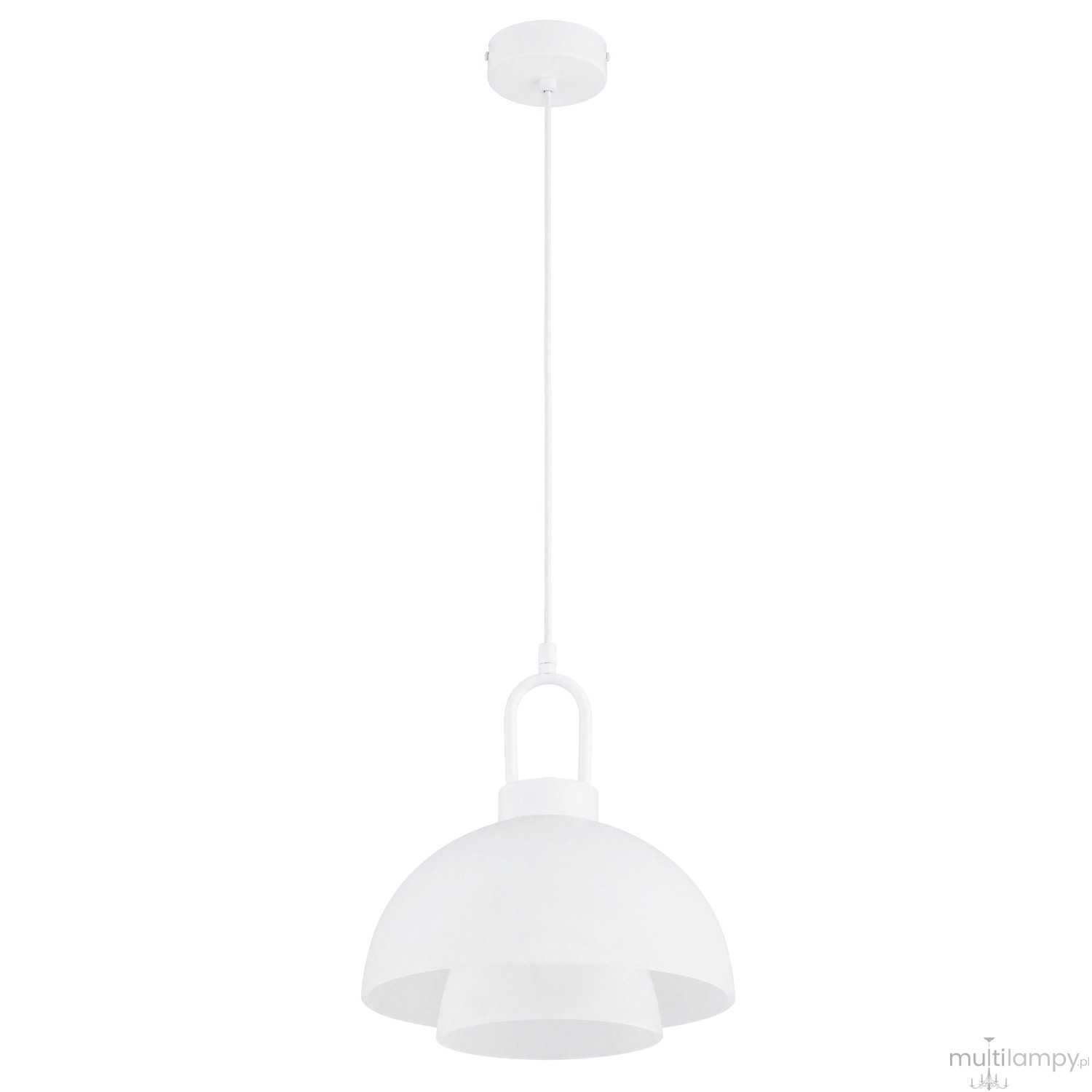 Favorite Glass lampa wisząca 1xE27 biała 61700