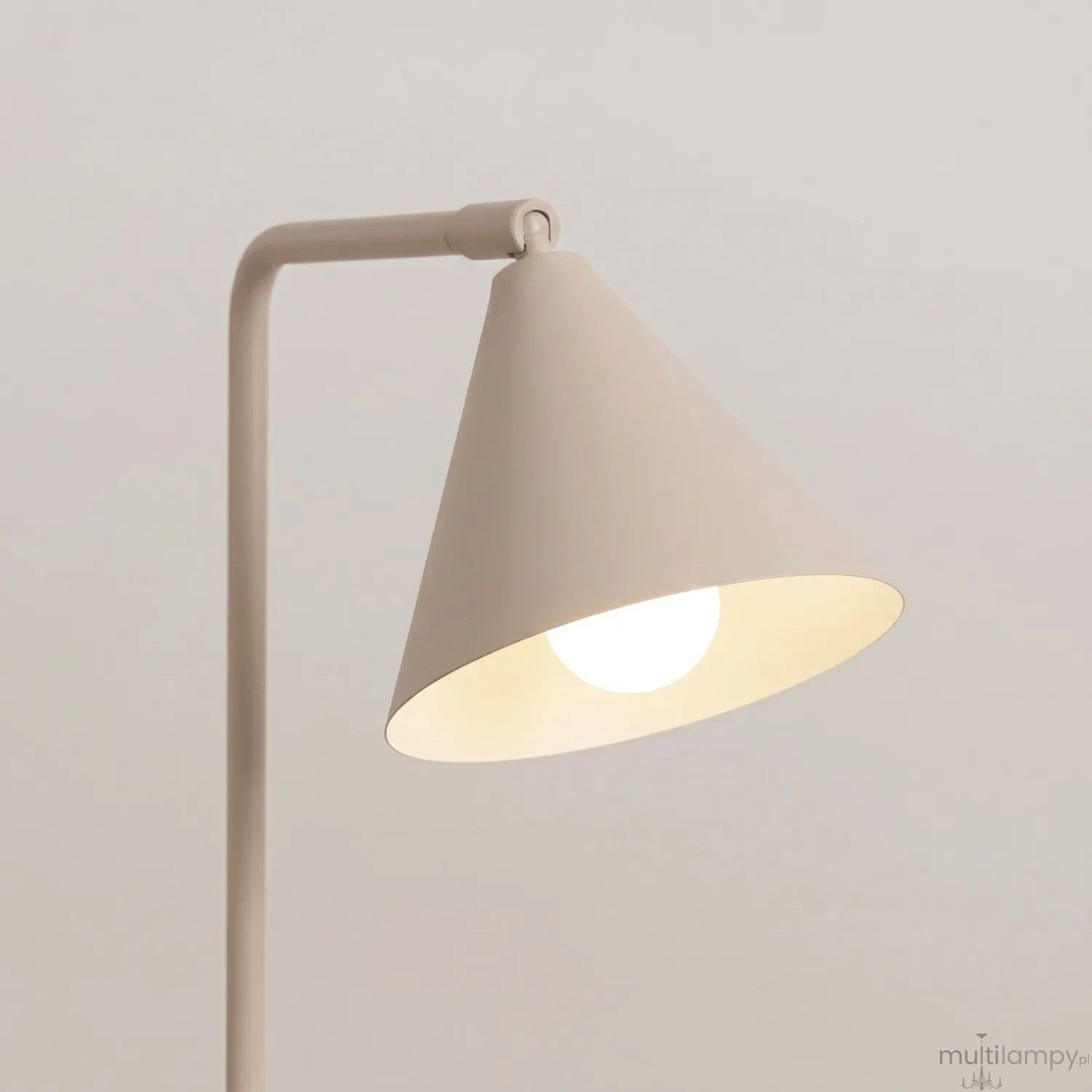Nox lampa biurkowa E14 taupe SL.2572