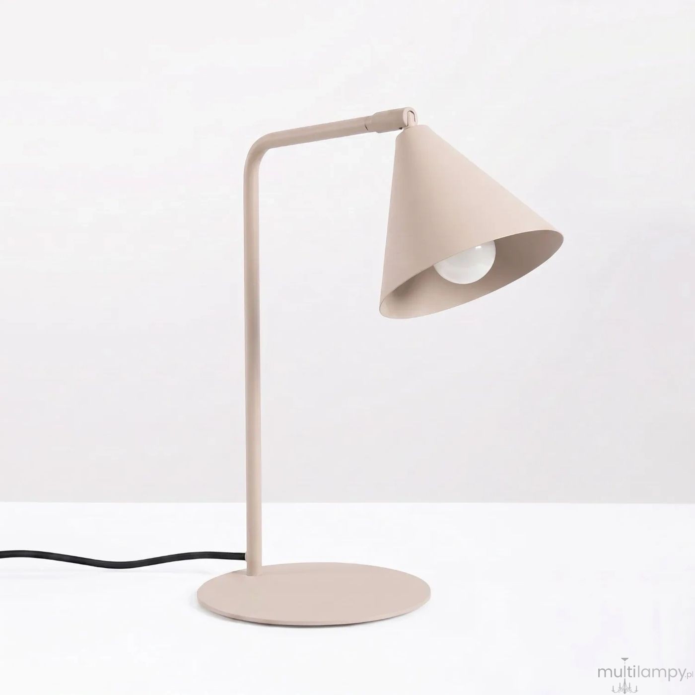 Nox lampa biurkowa E14 taupe SL.2572